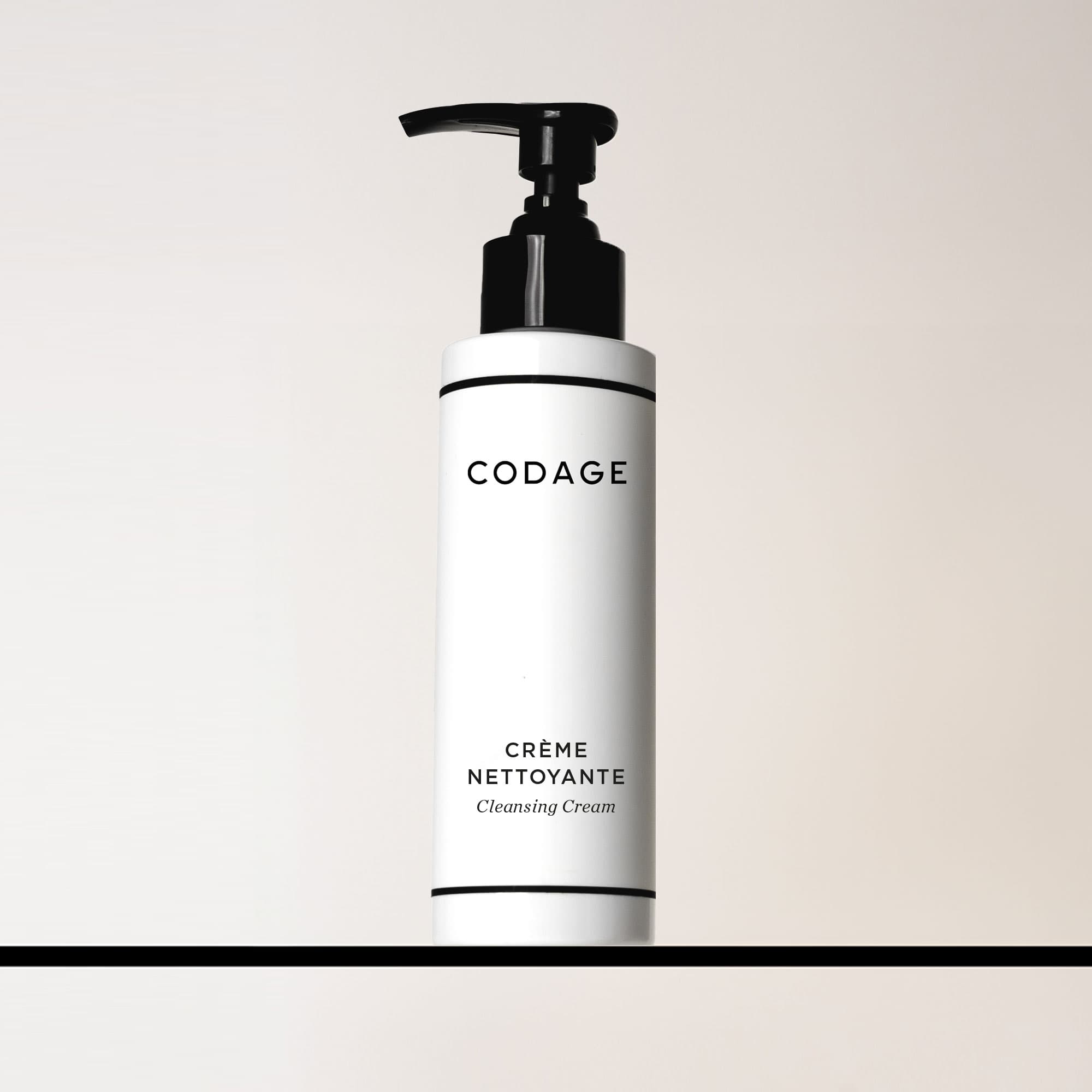 crème nettoyante codage